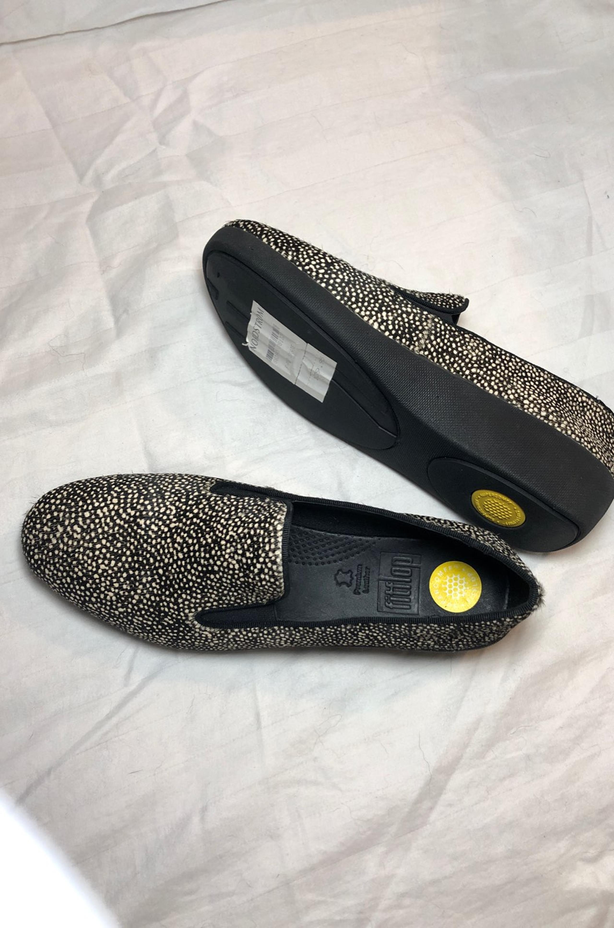 Premium Leather F-pop Slate Loafers
