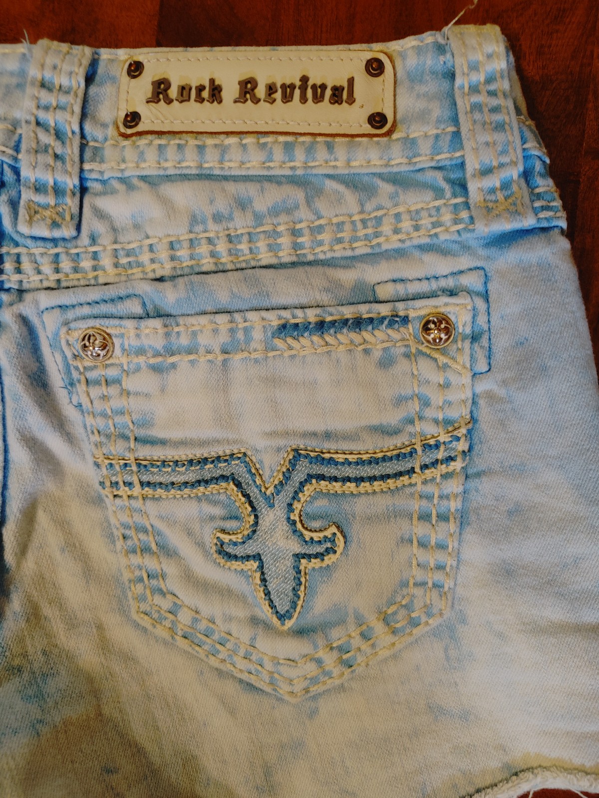 Ladies Rock Revival Shorts Size 28x3
