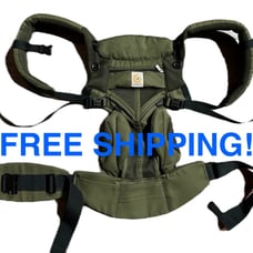 Ergo Omni 360 Cool Air Khaki Green Mesh Breathable Baby Carrier