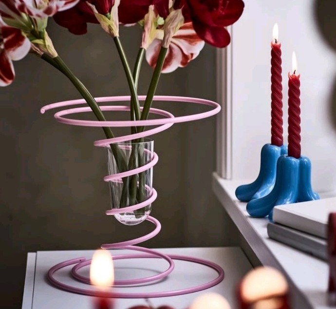 Gustaf Westman X IKEA Limited Edition Pink Vinterfint Vase Brand New In Box