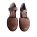 B.O.C. M Mary Jane Clog Sandal Brown Cognac Leather Women's Size 10 M