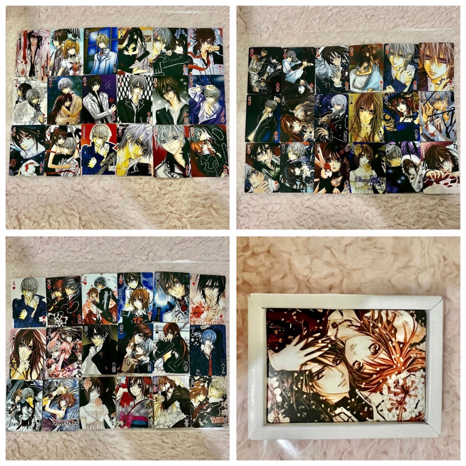 Rare Vampire Knight Playing Cards Limited Edition Collectors Set
