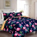 Flamingo Blue Sherpa Blanket Thick KING