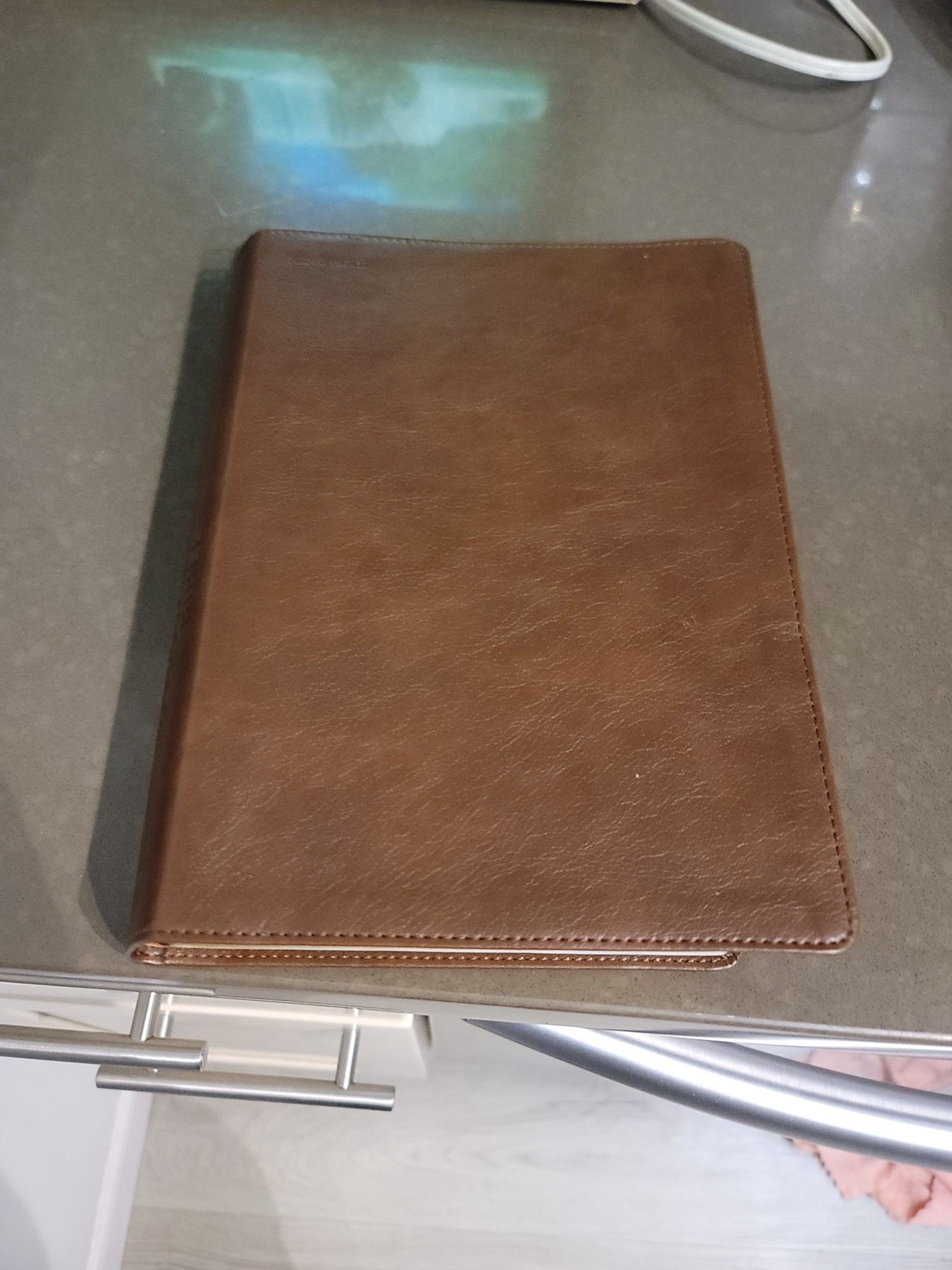 Leather bound study bible