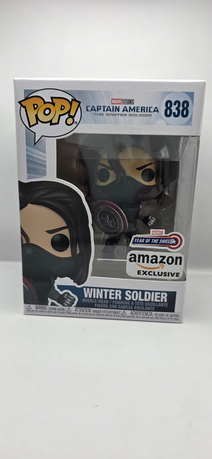 Funko Pop! Marvel - Winter Soldier - Year of the Shield Amazon Exclusive #838