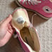 Pink high top converse