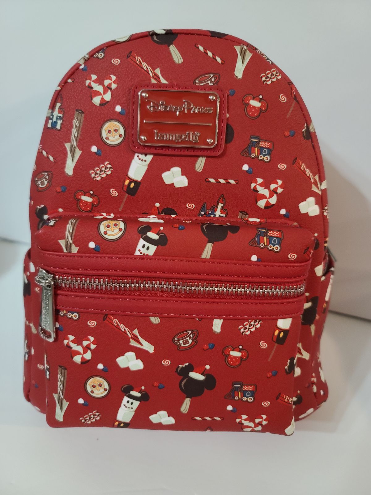 Disney Loungefly Christmas 2021 Mickey Treats Backpack