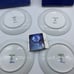 Royal Copenhagen Set of 4 Christmas Plates 1992-1995 MINT