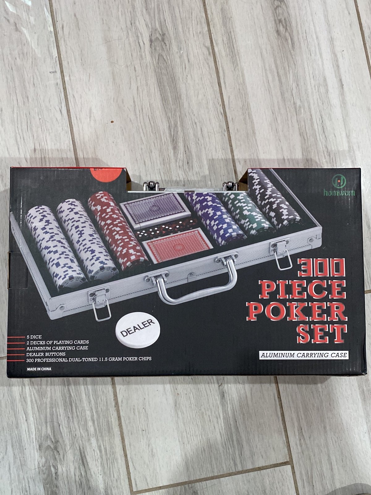 300 piece poker set