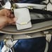 WHITE STEVE MADDEN SATCHEL