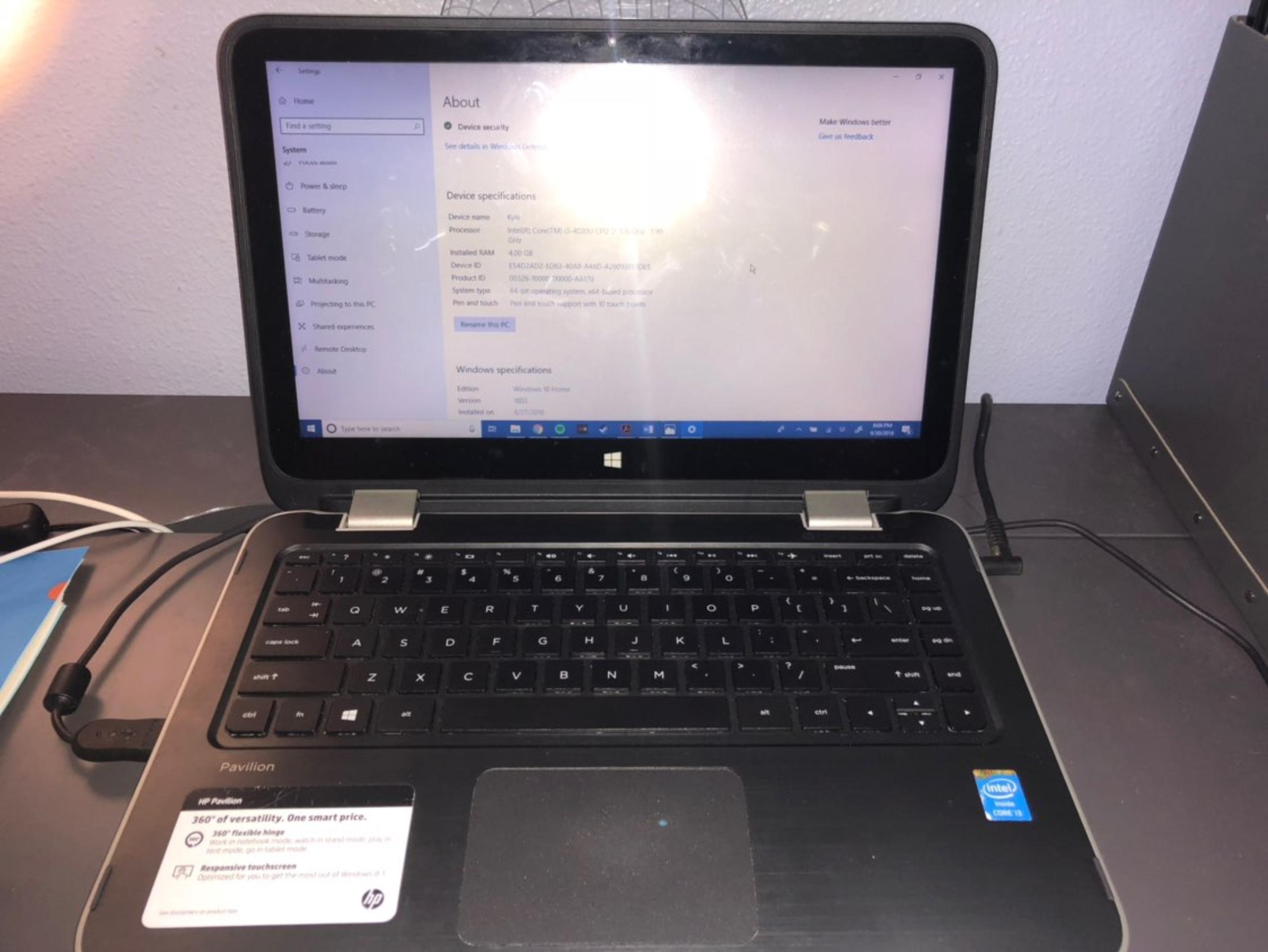 hp pavilion laptop