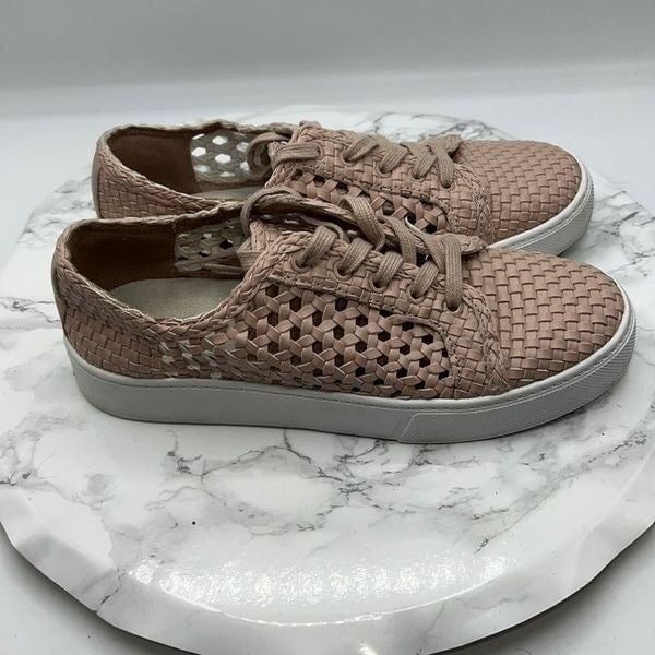 MARC FISHER Light Pink Surly 2 Woven Sneaker-7M