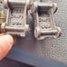 *5* VINTAGE*PENN CRAFT* MINI BRASS+CAST IRON MILITARY CANNON REPLICAS