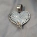 Mine Finds By Jay King Dtr Chilean Turquoise Heart & Citrine Pendant 925...