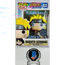 MAILE FLANAGAN SIGNED NARUTO UZUMAKI FUNKO POP VINYL 823 ANIME AUTOGRAPH BAS 016
