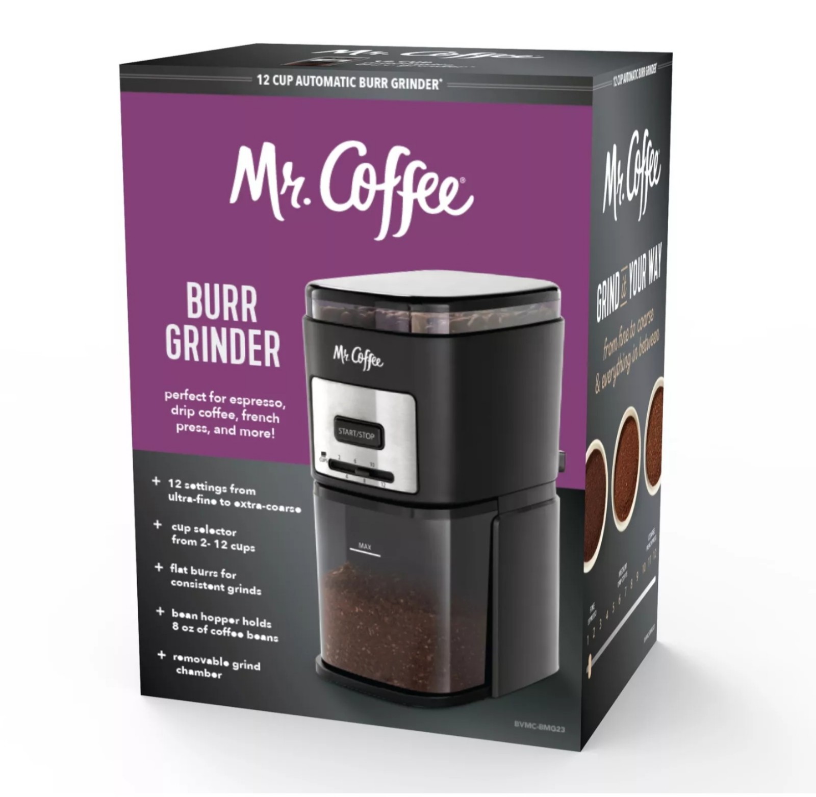 Mr. Coffee 12-Cup Automatic Burr Grinder