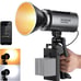 NEEWER MS150B 130W Bi-Color LED Video Light, Mini COB Portable Photography Light