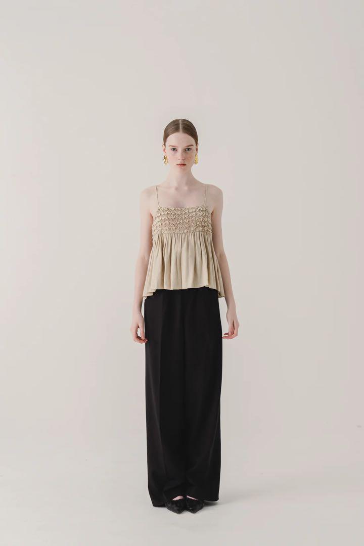 トップス Eaphi RANDOM SHIRRING 2WAY BUSTIER SLY | 2WAY SHIRRING BUSTIER トップス (タンクトップ ) |SHEL