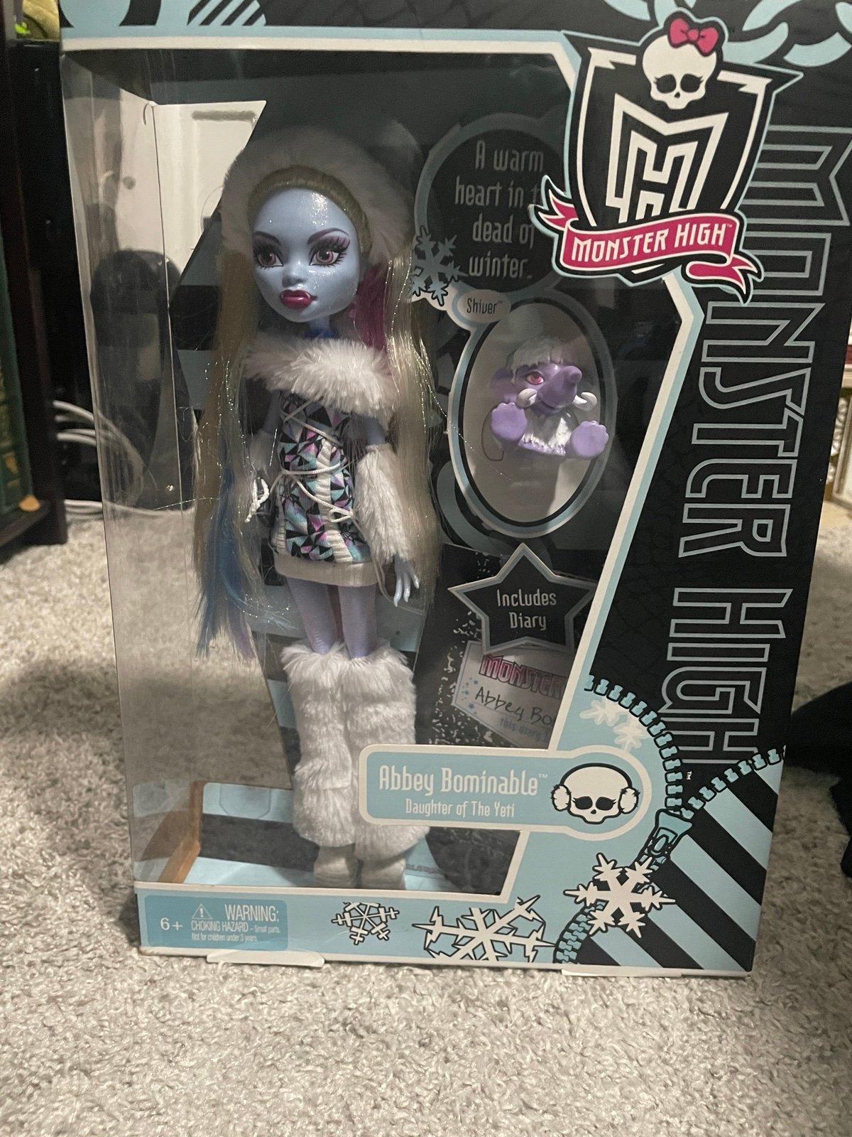 Abbey Bominable Second Wave Monster High Doll