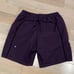Soul cycle lululemon race breaker eggplant lined 8” short