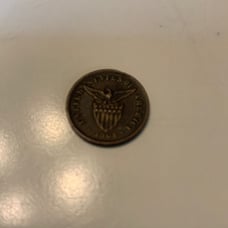 Coin 1904 rare Philippine currency half centavo