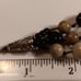 925 Sterling Silver & Black, White, Picasso Beaded Bracelet