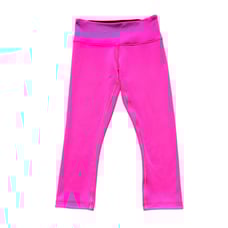 Lululemon Athletica Pink Cropped Athletic Capri Leggings