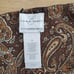 Vintage Y2K Emma James Brown Paisley Wrap Midi Skirt