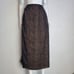 Vintage Y2K Emma James Brown Paisley Wrap Midi Skirt