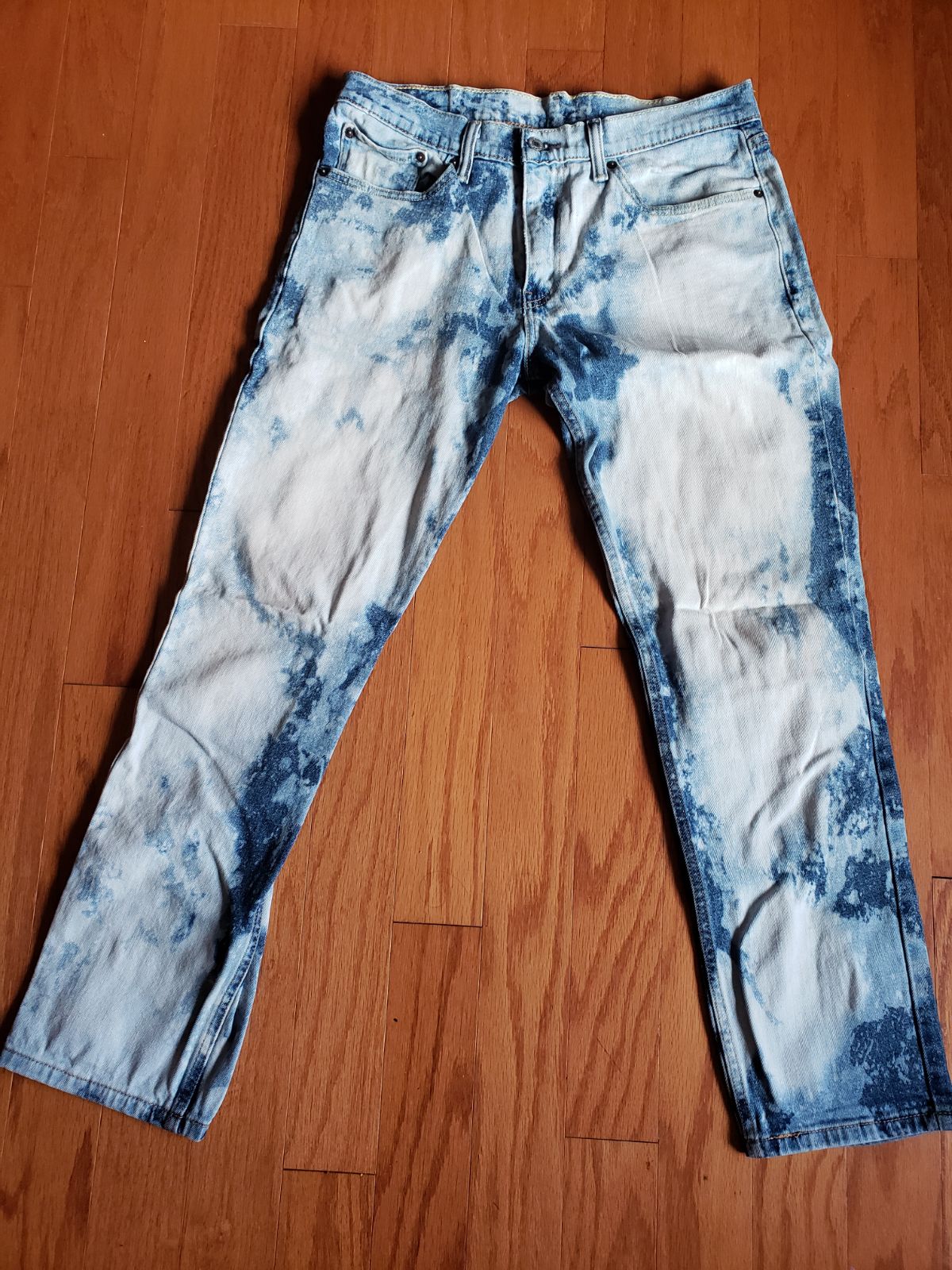 Bleached Jeans