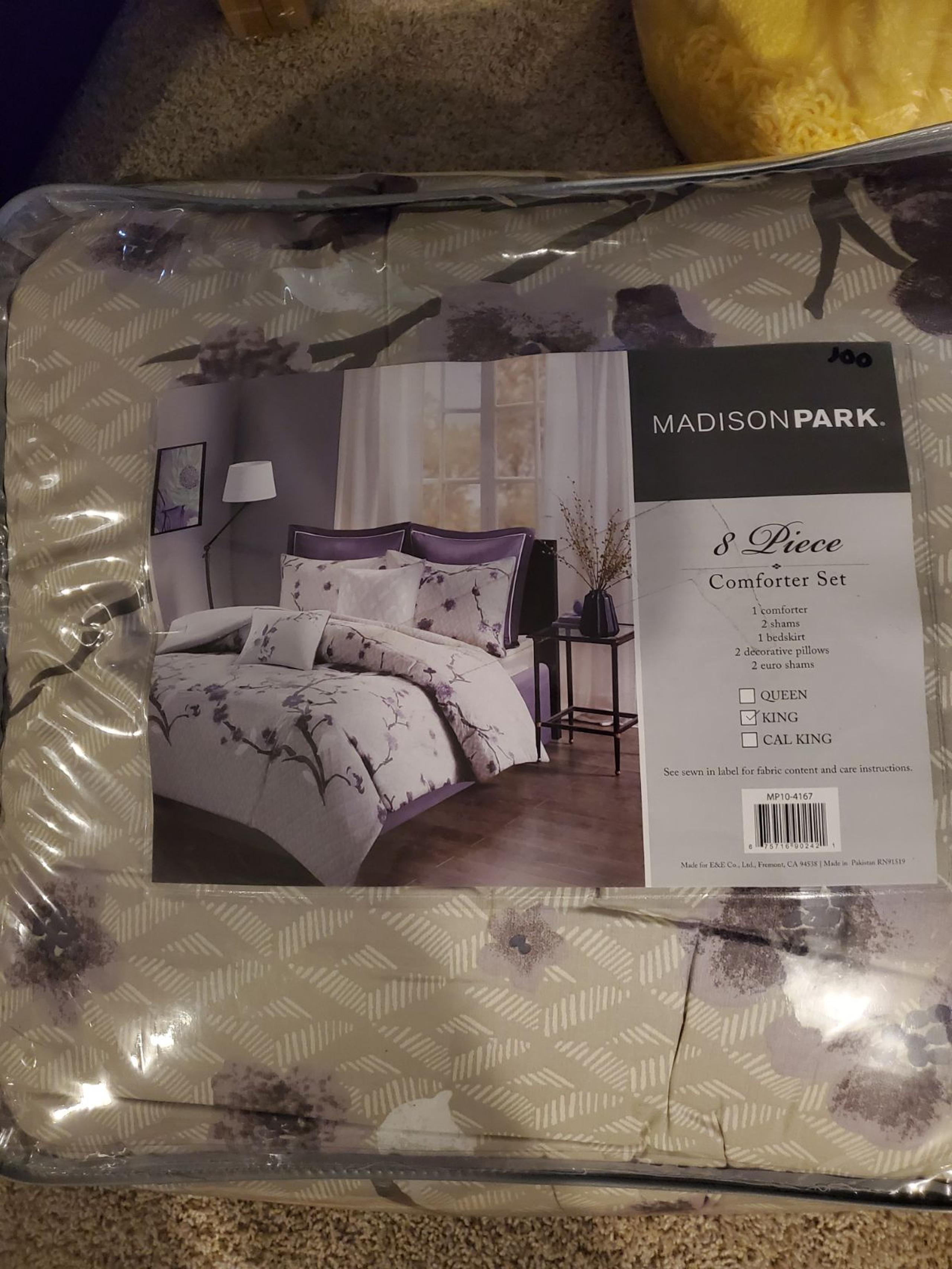 King size bed set  brand new in bag