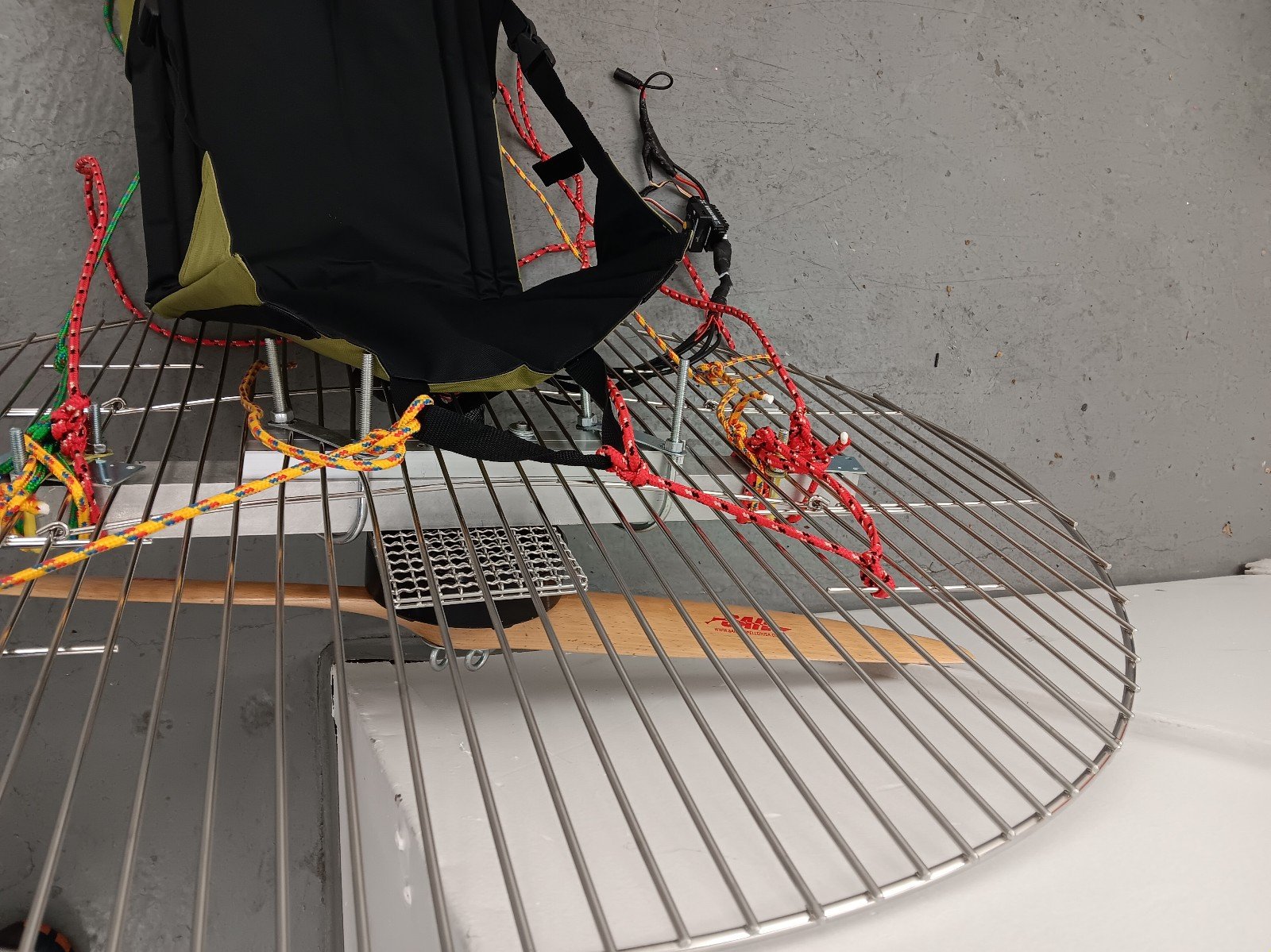 Electric Paramotor For Hang Gliders/Parachute