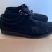 Clarks Weaver, UK size 7 1/2, equivalent to 26cm, black.