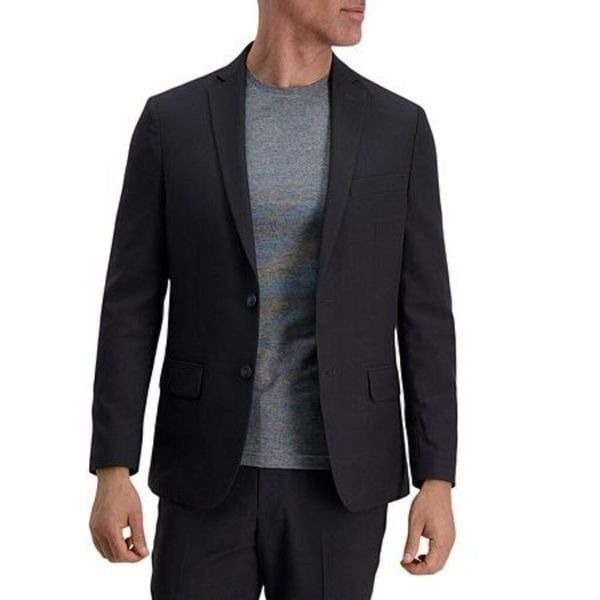 Men's HAGGAR Smart Wash Slim Fit Suit Separates Jacket 42