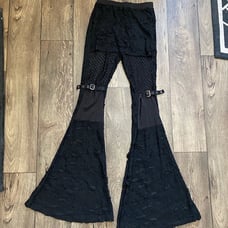 Punk Rave gothic distressed pants