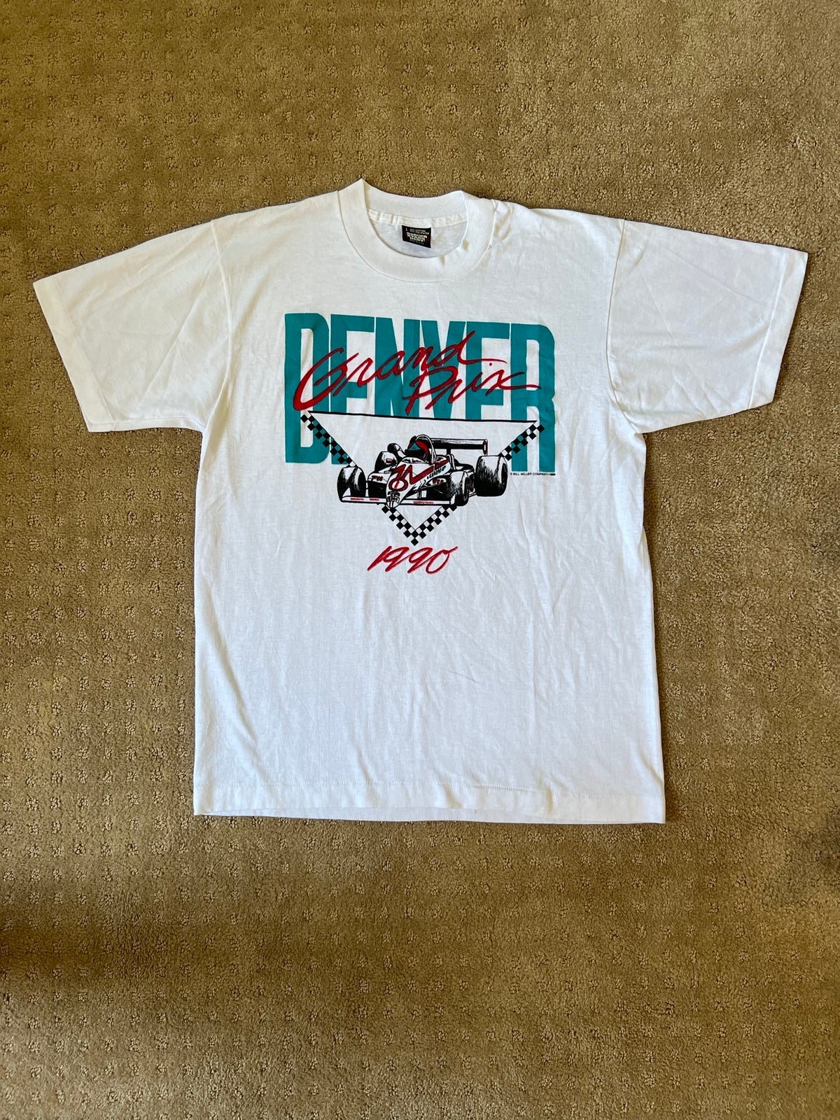 ⭕️SOLD⭕️ Vintage Race Tee Shirt- 1990 Denver Grand Prix