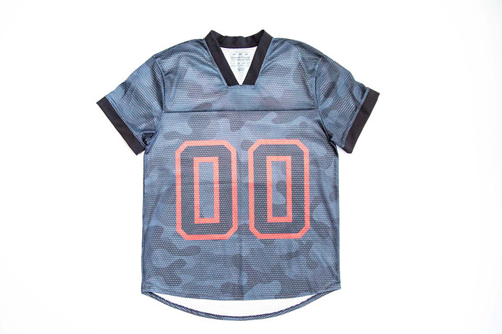 H4X GG Camo Military Black Mesh Jersey