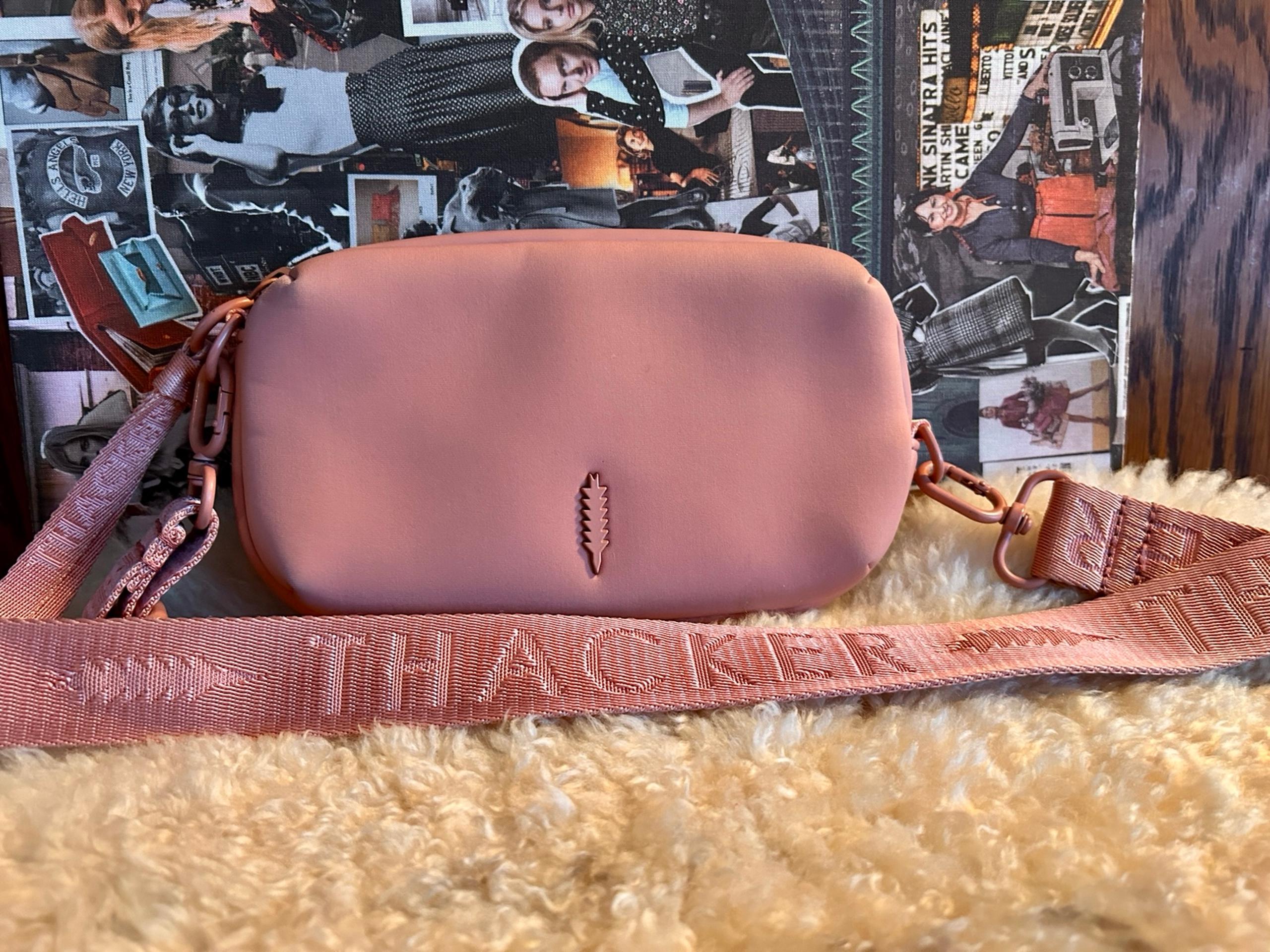 Anthropologie for Thacker NYC Women’s Cocoon 3 in 1 Phone Bag PINK Neoprene
