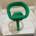 Good American green sandals Terry cloth slip on square front. 8.5 New
