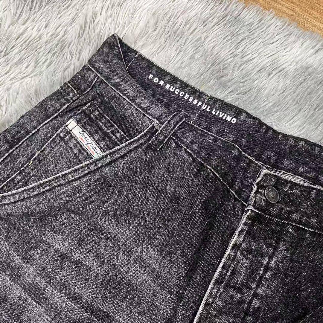 Diesel relaxed jeans d-touch black size 30