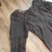 Blackheart Sheer & Lace Dress / Lingerie - Black - Dark - Large