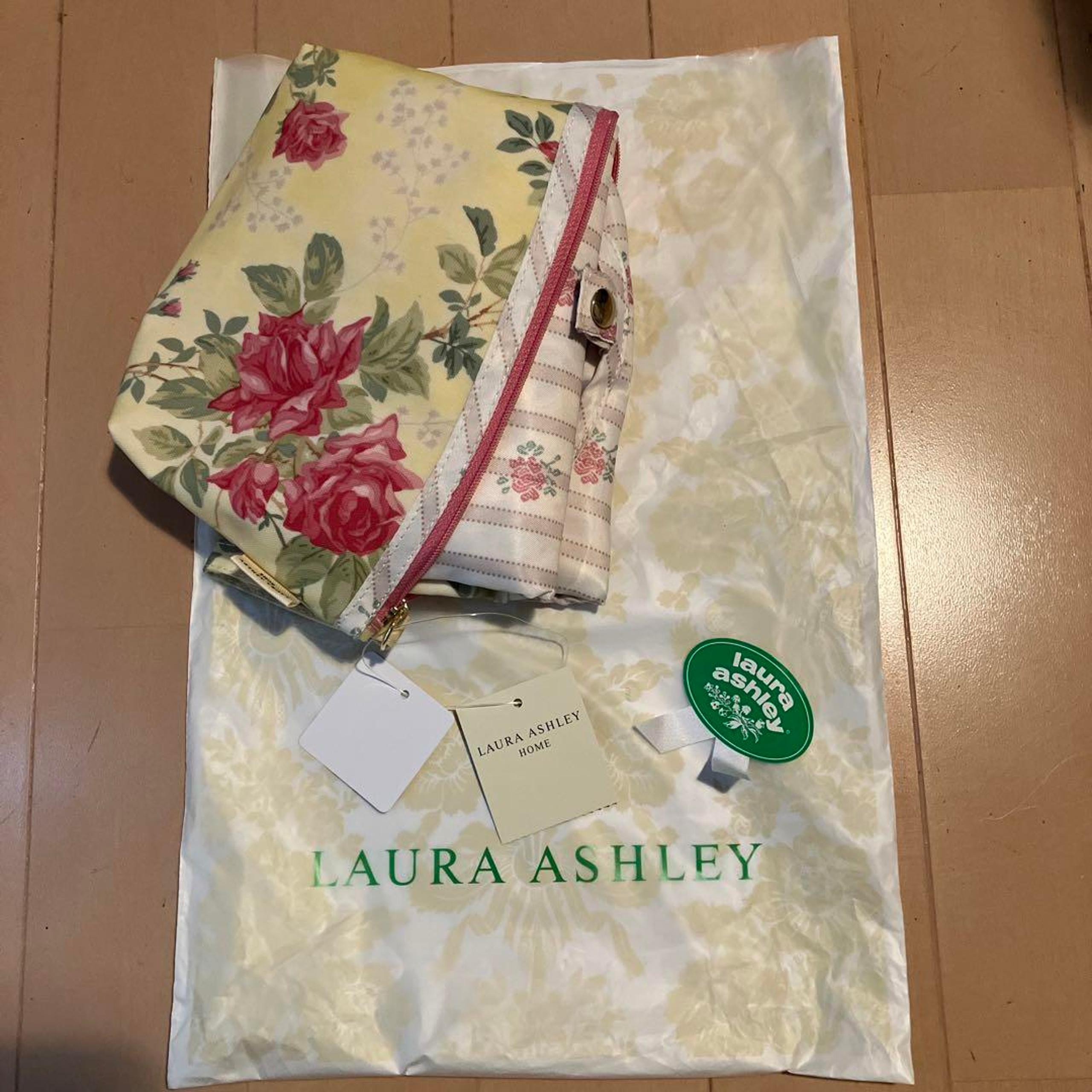 LAURA ASHLEY Floral Tote Bag L Audrey/Scarlet