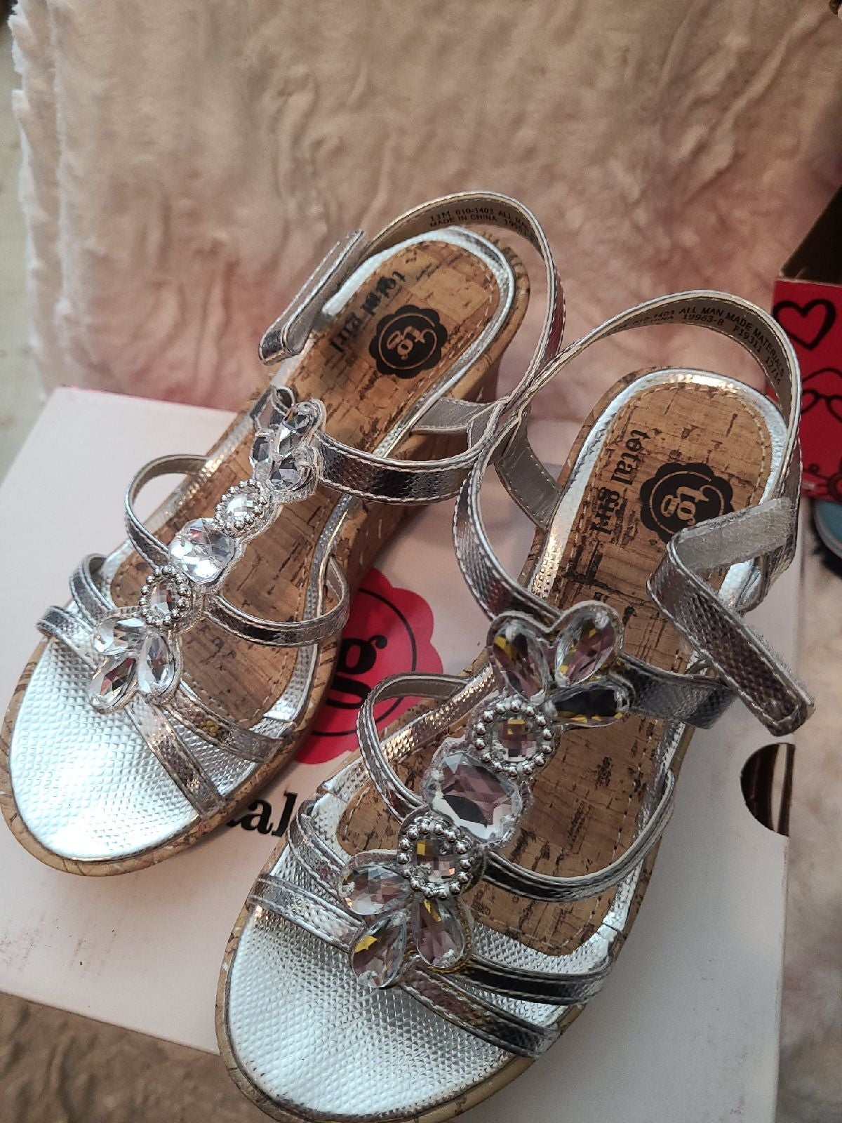 TOTAL GIRL Macy Girl's Size 13 Sandals S TOTAL GIRL Macy Girl's Size 13 Sandals S