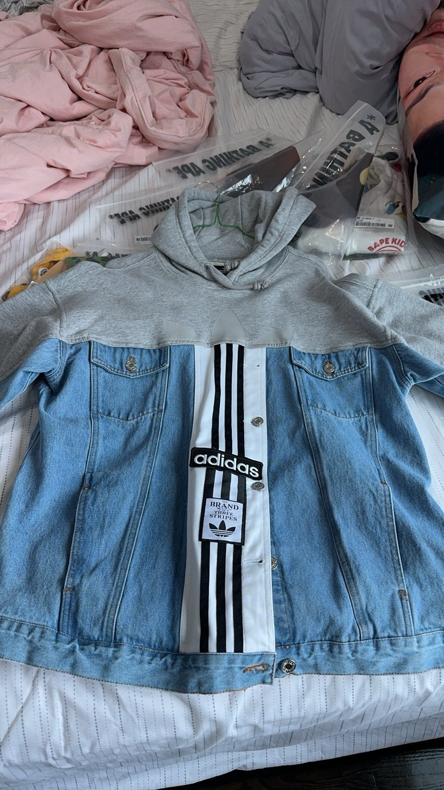 Adidas X Dry Clean Only Bangkok Denim Jacket