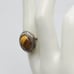 Vintage Sterling Silver Taxco Tigers Eye Ring Size 7 With Intricate Design