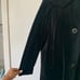 Vintage Velvet Black Coat 1950's Coat