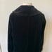 Vintage Velvet Black Coat 1950's Coat
