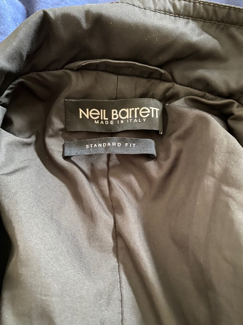 Neil Barrett Man Jacket Coat Blazer Size