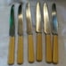 Set of 6 Vintage Universal Resistain Stainless knives