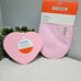 Chiffon Pink Pot Holder & Powder Pink Heart Trivet Retired Le Creuset NEW